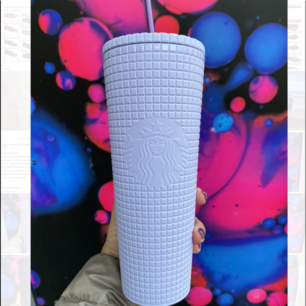 Starbucks Matte Purple Lilac tumbler Cold Cup 2021